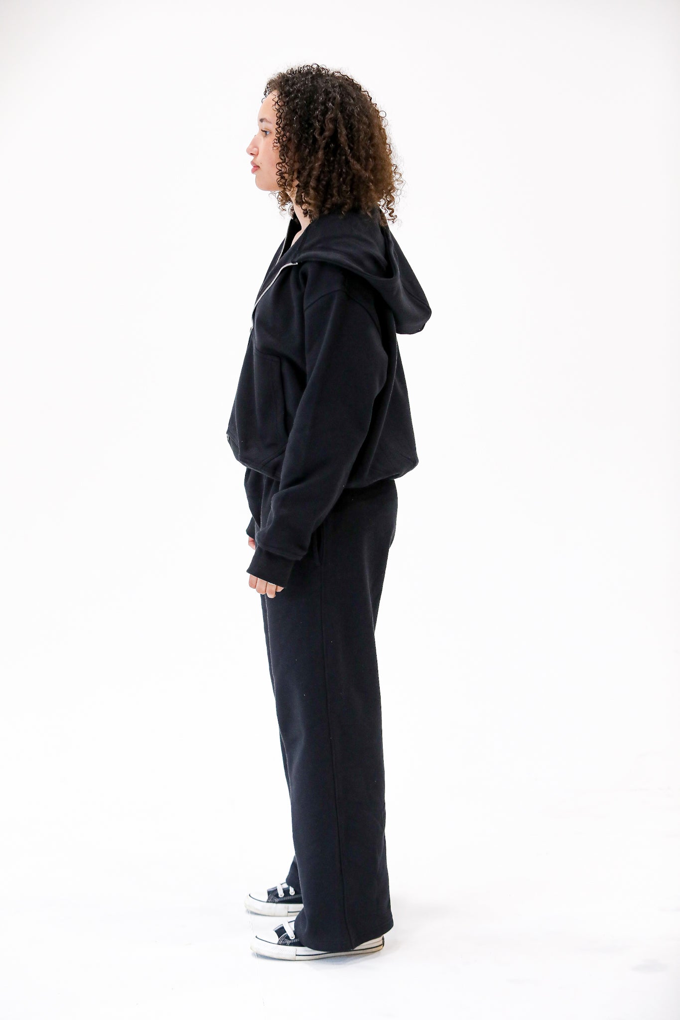 BLACK CLOUD ZIP-UP