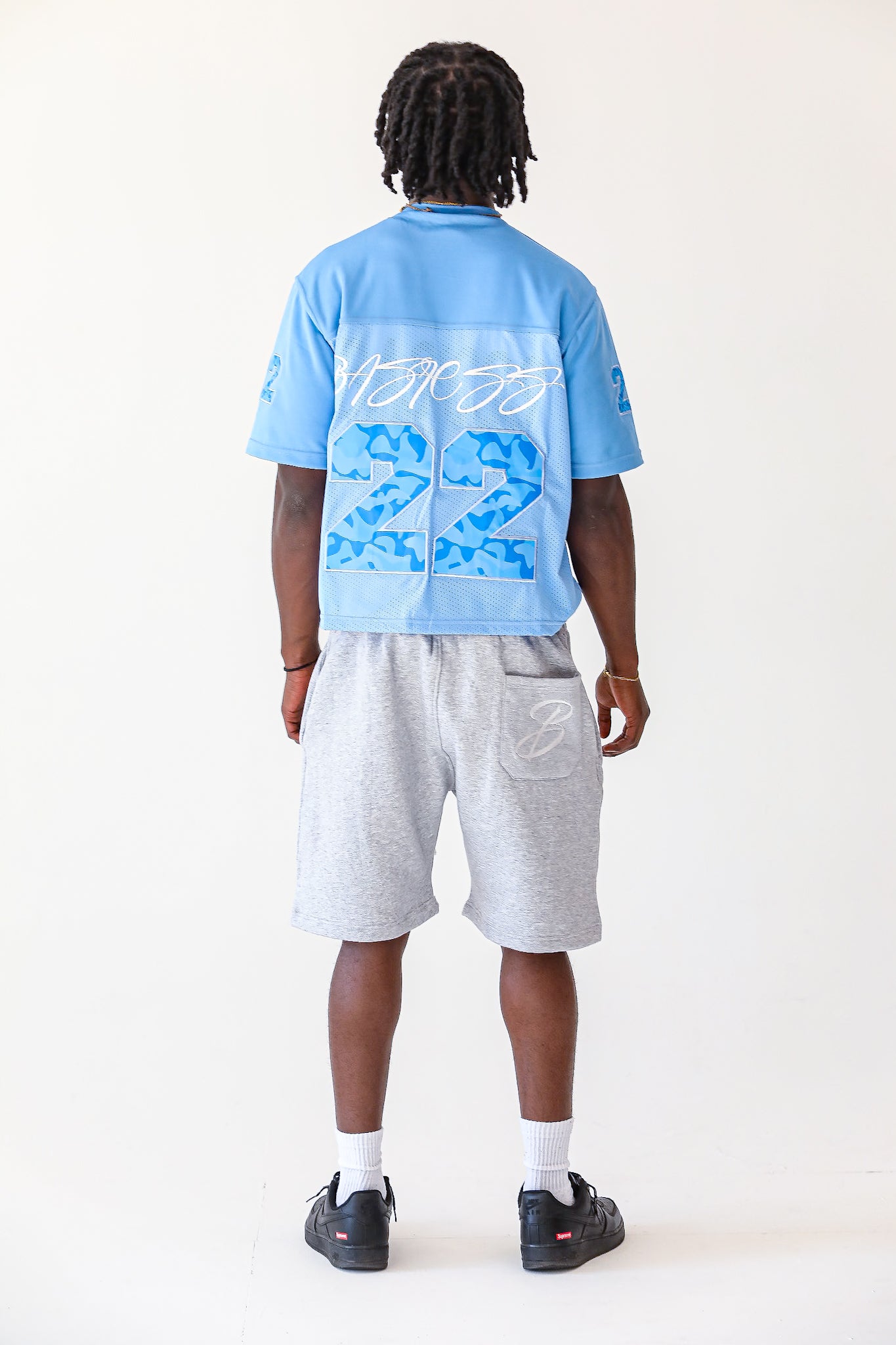 LIGHT BLUE 22 CAMO JERSEY