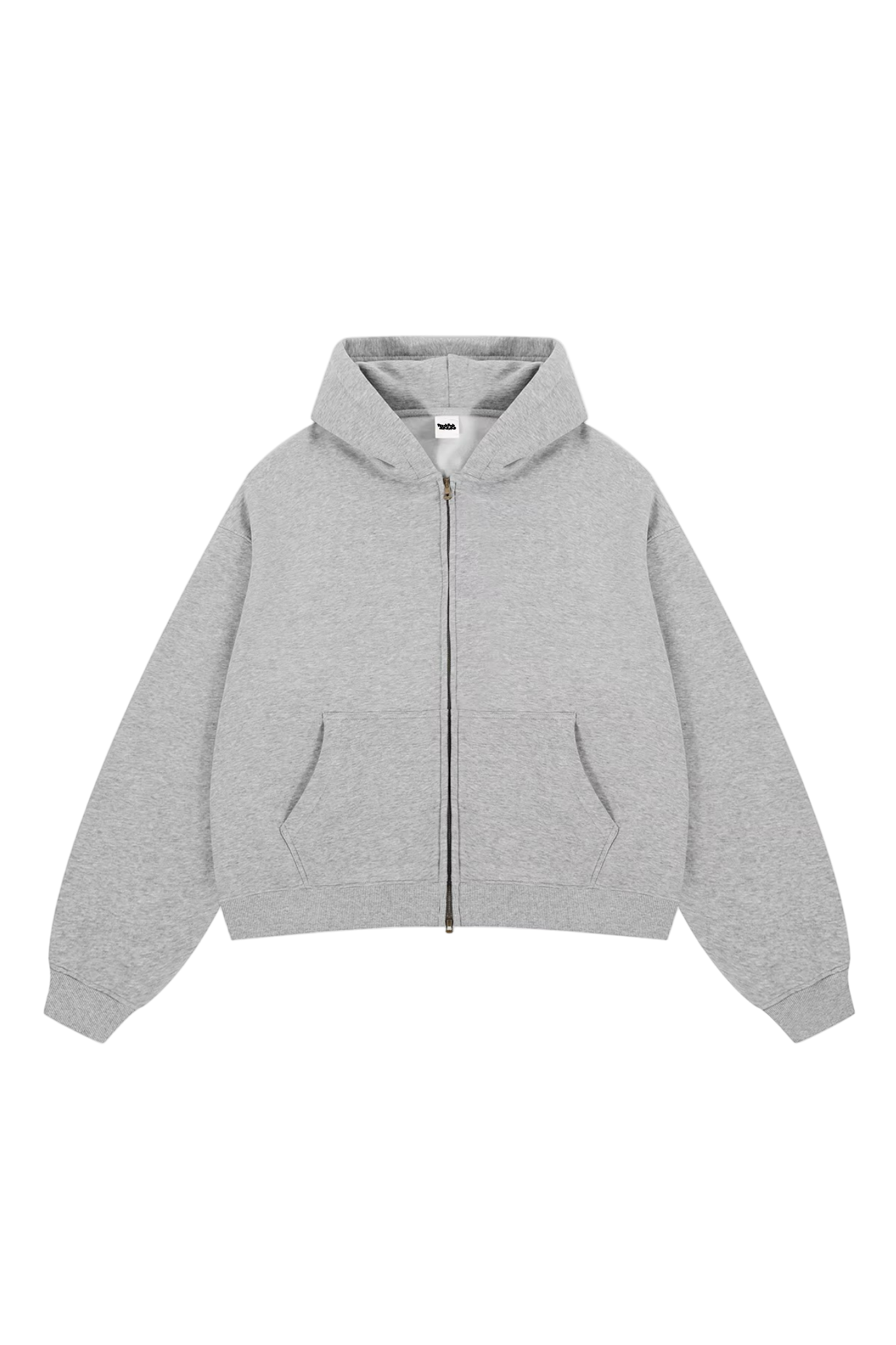 GREY CLOUD ZIP-UP