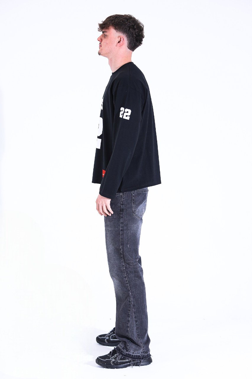 BLACK 22 LONG-SLEEVE JERSEY
