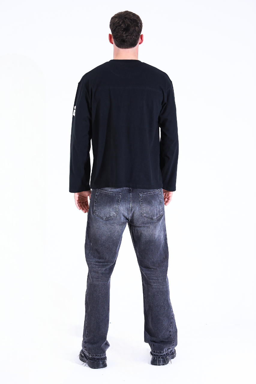 BLACK 22 LONG-SLEEVE JERSEY