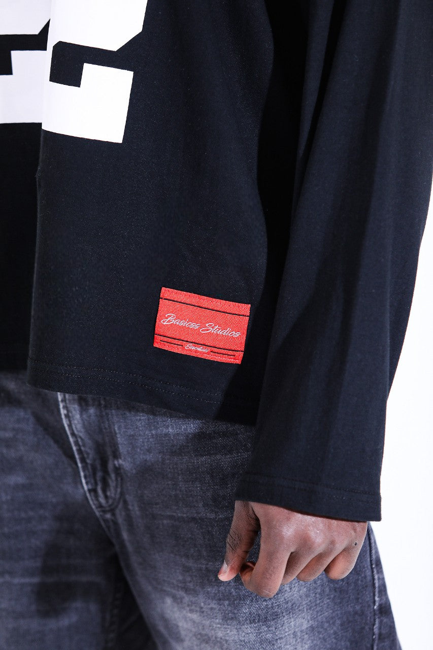 BLACK 22 LONG-SLEEVE JERSEY