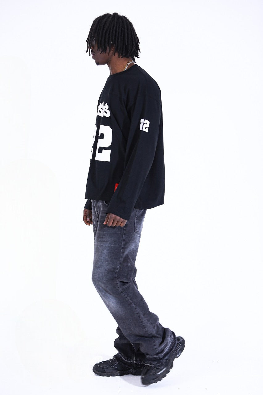 BLACK 22 LONG-SLEEVE JERSEY